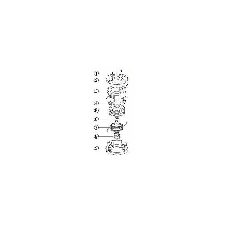 ORIGINAL ECHO W4-UNVF ECR1423 KOPFFEDER