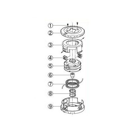 ORIGINAL ECHO W4-UNVF ECR1423 HEAD SPRING | NewgardenParts.com