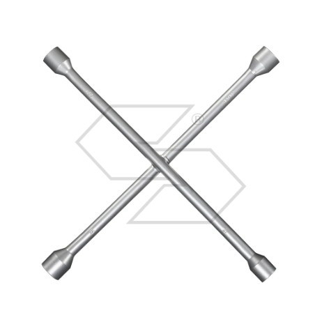 Chiave a croce per bulloni ruote Ø chiavi 17 / 19 / 21 / 22 mm agevola serraggio | NewgardenParts.com