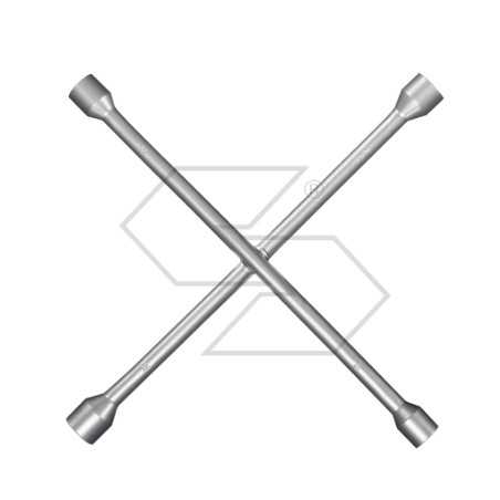 Cross-head spanner for wheel bolts dia. spanner 24 / 27 / 32 mm 3/4" for easy tightening | NewgardenParts.com