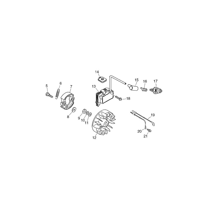 ORIGINAL ECHO RUBBER GUIDE ECR15211246430