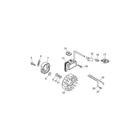 ORIGINAL ECHO RUBBER GUIDE ECR15211246430 | NewgardenParts.com
