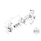 VOLANO ECR15680160630 ORIGINALE ECHO