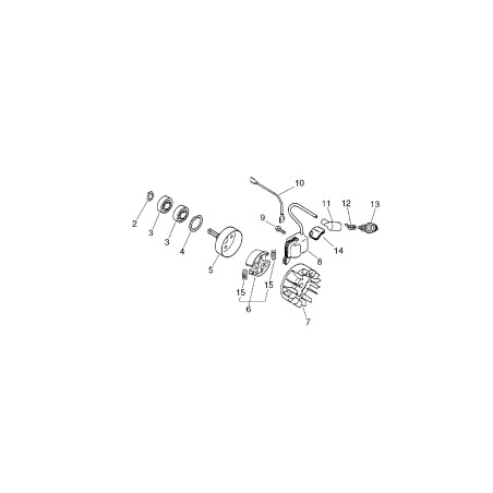 ORIGINAL ECHO CLUTCH BELL SRM2450 ECR17500547630 | NewgardenParts.com