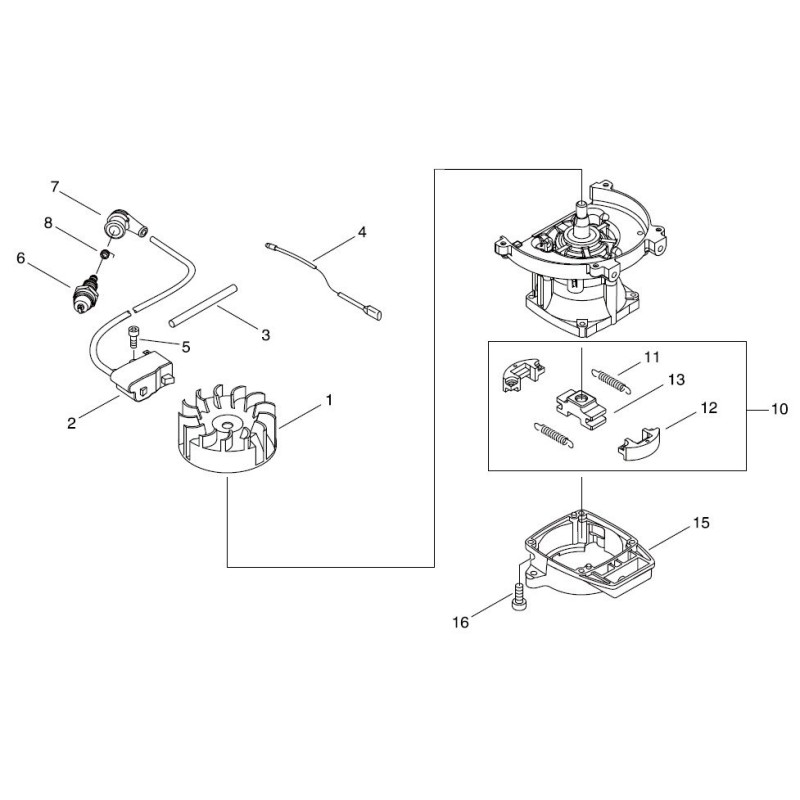 ORIGINAL ECHO CLUTCH MASS ECR17501744331 ORIGINAL ECHO CLUTCH MASS ECR17501744331