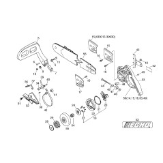 ORIGINAL ECHO CLUTCH SPRING ECR17501859530 | NewgardenParts.com