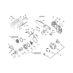 ORIGINAL ECHO CLUTCH SEAL SPRING ECR17502259530 | NewgardenParts.com