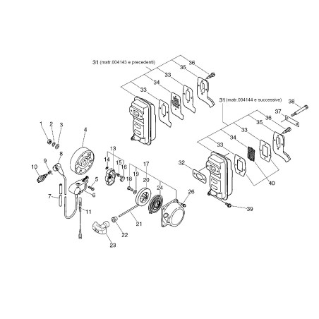 DÉMARREUR COMPLET D'ORIGINE ECHO ECR17720021260 | NewgardenParts.com