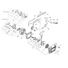 DÉMARREUR COMPLET ECHO ECR17720054432 ORIGINAL | NewgardenParts.com