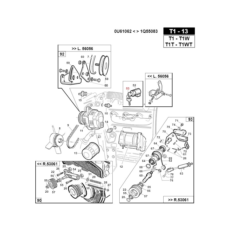 Chiave avviamento TURBO1 TURBO2 ORIGINALE GIANNI FERRARI 00.40.00.0091