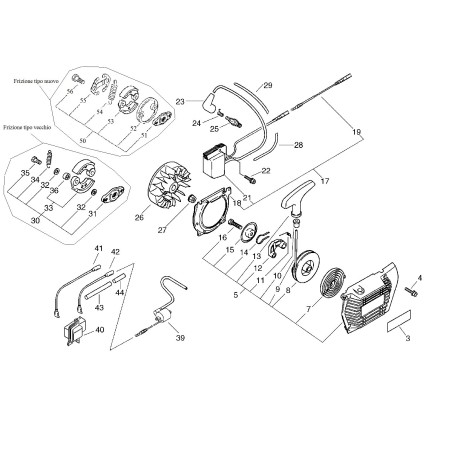ORIGINAL ECHO STARTER SPRING ECR17722000220 | NewgardenParts.com