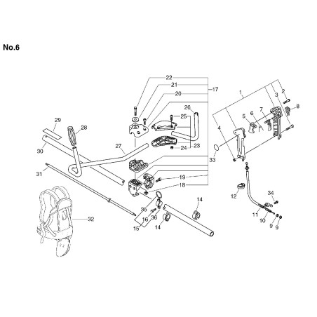 ORIGINAL ECHO THROTTLE CABLE ECR17800166730 | NewgardenParts.com