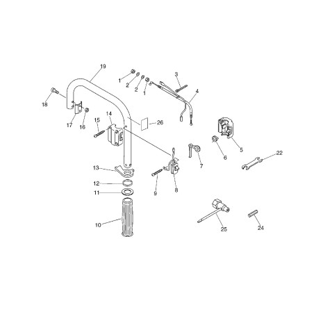 ORIGINAL ECHO THROTTLE TRIGGER ECR17801007660 | NewgardenParts.com