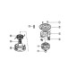 THREAD SPOOL W5 (W/O NUT) ECR1818 ORIGINAL ECHO