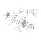 ORIGINAL ECHO LEFT FAN COVER ECR20011120664