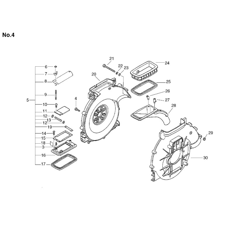 ORIGINAL ECHO DUST COVER ECR21003506310