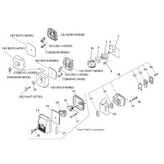 GALLETTO AIR FILTER ECR21041709560 ORIGINAL ECHO | NewgardenParts.com