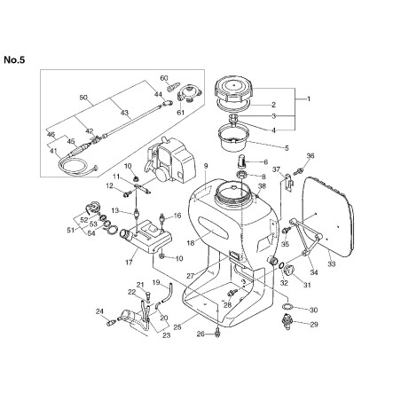 ORIGINAL ECHO 4-WAY RING JET ECR22410110610 | NewgardenParts.com
