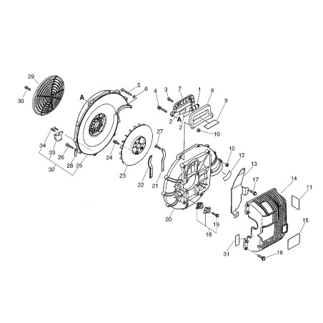 ORIGINAL ECHO STOSSDÄMPFER ECR35133508260 | NewgardenParts.com