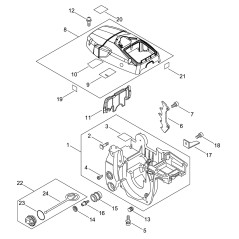 ORIGINAL ECHO GUIDE BLADE STUD ECR43301119831 | NewgardenParts.com