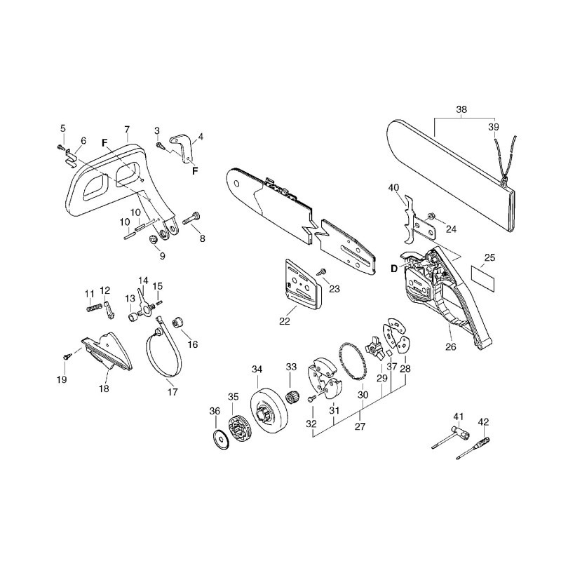 ORIGINAL ECHO RETURN SPRING ECR43311435430
