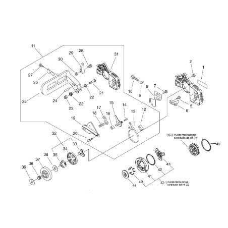 ECHO CHAIN ??BRAKE COUNTERWEIGHT ECR43317139130 ORIGINAL | NewgardenParts.com