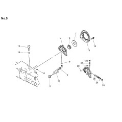 ECHO ORIGINAL SCREW WASHER WITHOUT END ECR43706630130 | NewgardenParts.com