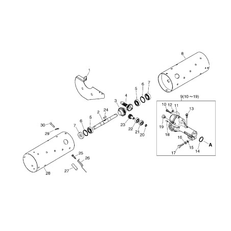 ORIGINAL ECHO ÖLDICHTUNG ECR60541611050 | NewgardenParts.com