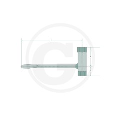 Kombischlüssel für den Ausbau von Zündkerzen AC 13x19 37270250 | NewgardenParts.com
