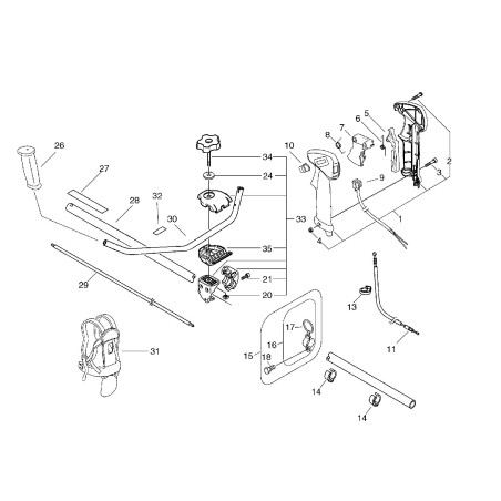 ECHO COMPLETE TRANSMISSION TUBE ECR61020623030 ORIGINAL | NewgardenParts.com