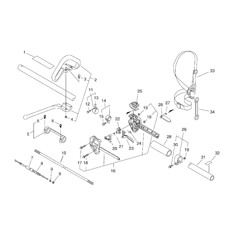 ORIGINAL ECHO-ÜBERTRAGUNGSROHR ECR61020656930
