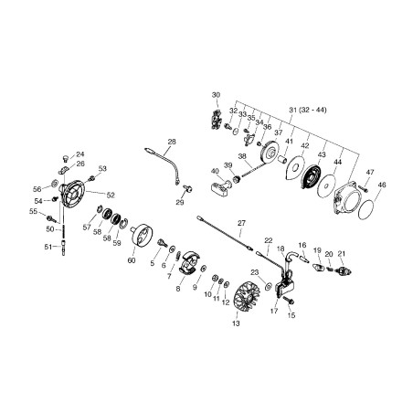 ORIGINAL ECHO FLANGE ECR61022342230 | NewgardenParts.com