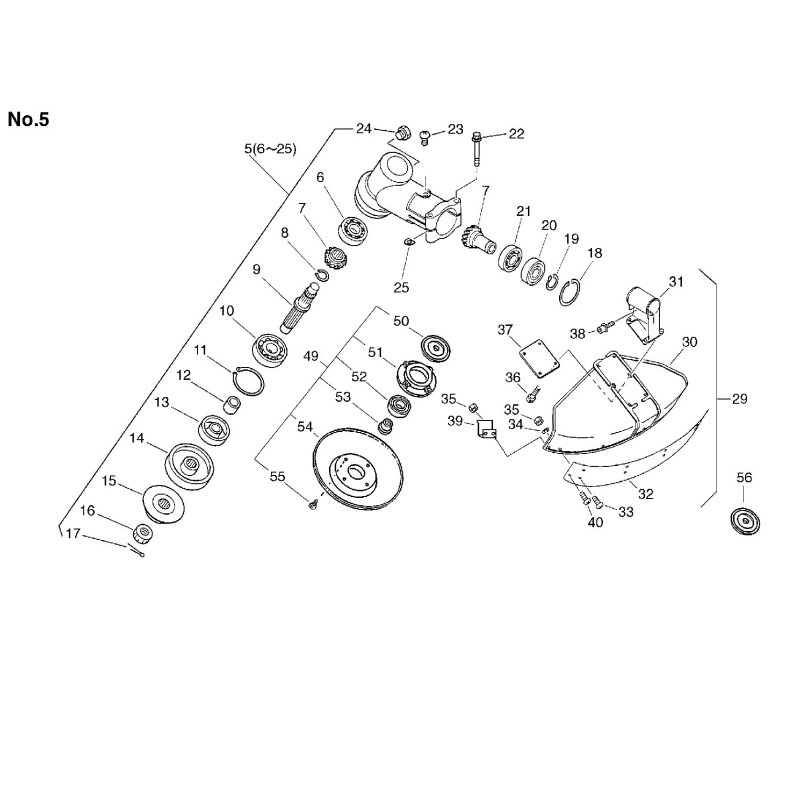 ORIGINAL ECHO DISC HOLDER PLATE ECR61031307132
