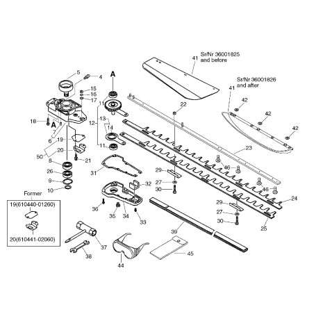 ORIGINAL ECHO GEAR BOX ECR61040708562 | NewgardenParts.com