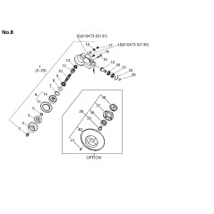 ORIGINAL ECHO TORSION SPRING ECR61047352130 | NewgardenParts.com