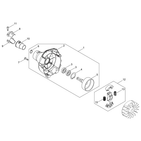 ORIGINAL ECHO STOSSDÄMPFER ECR61091055230 | NewgardenParts.com