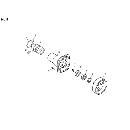 ORIGINAL ECHO SHOCK ABSORBER ECR61091066631 | NewgardenParts.com