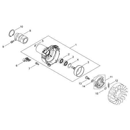 Stoßdämpfer *T.I.15-572 ECR61092255931 ORIGINAL ECHO | NewgardenParts.com