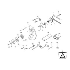 ORIGINAL ECHO DISC RETAINING BOLT ECR61102005261 | NewgardenParts.com