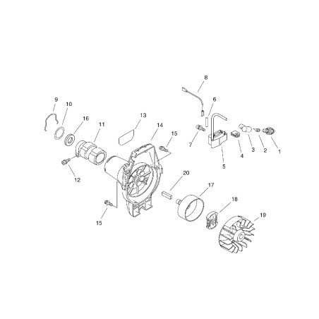 CLIP ECR66031655630 ORIGINAL ECHO | NewgardenParts.com