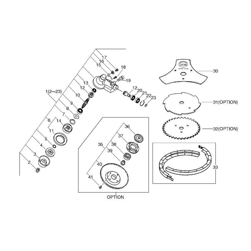 ORIGINAL ECHO BEARING HOLDER ECR69922605430