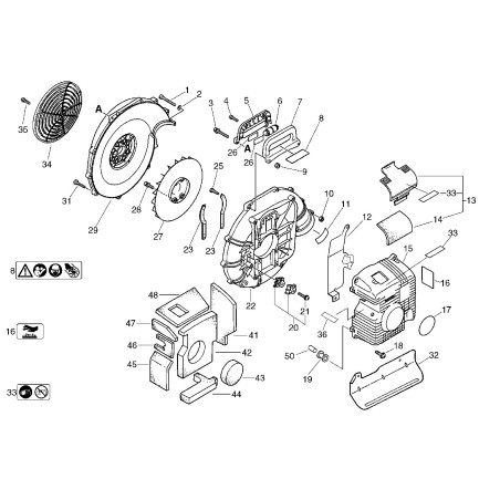 SELLO DE ESPONJA ORIGINAL ECHO ECR88082621260 | NewgardenParts.com