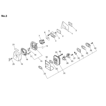 ETIQUETA ORIGINAL DE ECO ECR89012105360 | NewgardenParts.com