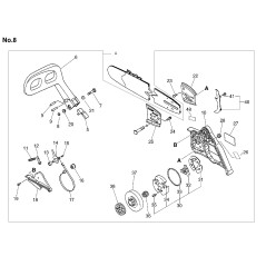 ETIQUETA ORIGINAL ECHO ECR89015530130 | NewgardenParts.com