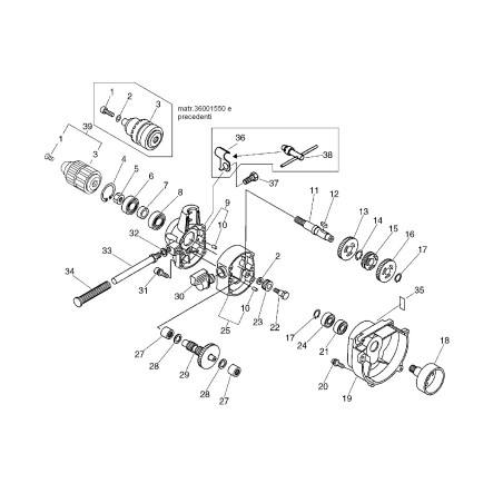 Clé de mandrin Echo originale ECR89757005560 | NewgardenParts.com