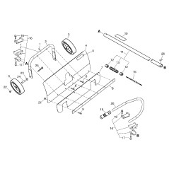 SELF-LOCKING NUT -05- ECR90056000005 ORIGINAL ECHO | NewgardenParts.com
