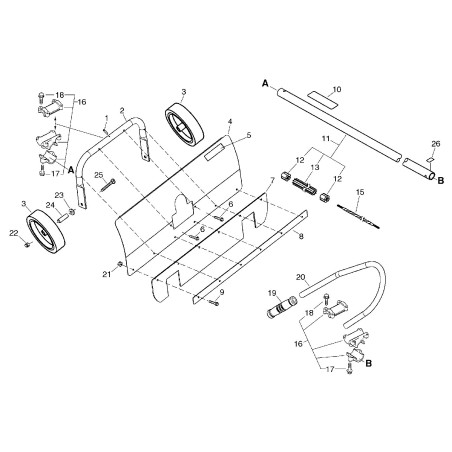 SELF-LOCKING NUT -05- ECR90056000005 ORIGINAL ECHO | NewgardenParts.com