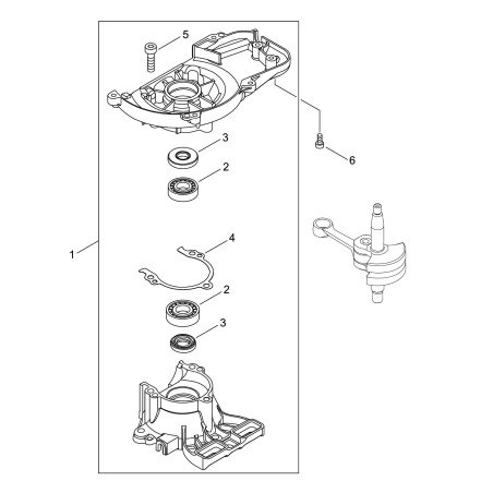 ORIGINAL ECHO BEARING ECR90081036000 | NewgardenParts.com