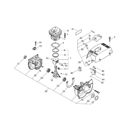 ORIGINAL ECHO BB6202 ECR90081036202 BEARING | NewgardenParts.com