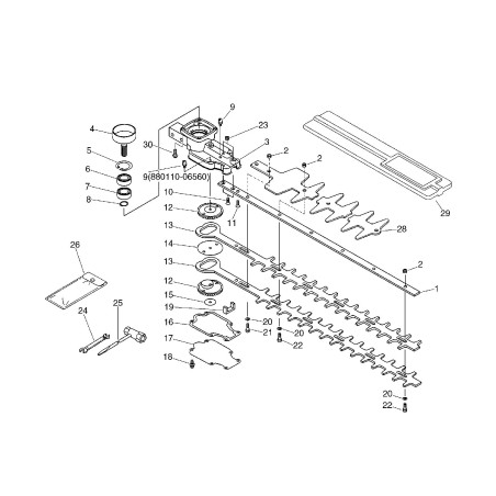 ORIGINAL ECHO BEARING 6202/3 ECR90087036202 | NewgardenParts.com
